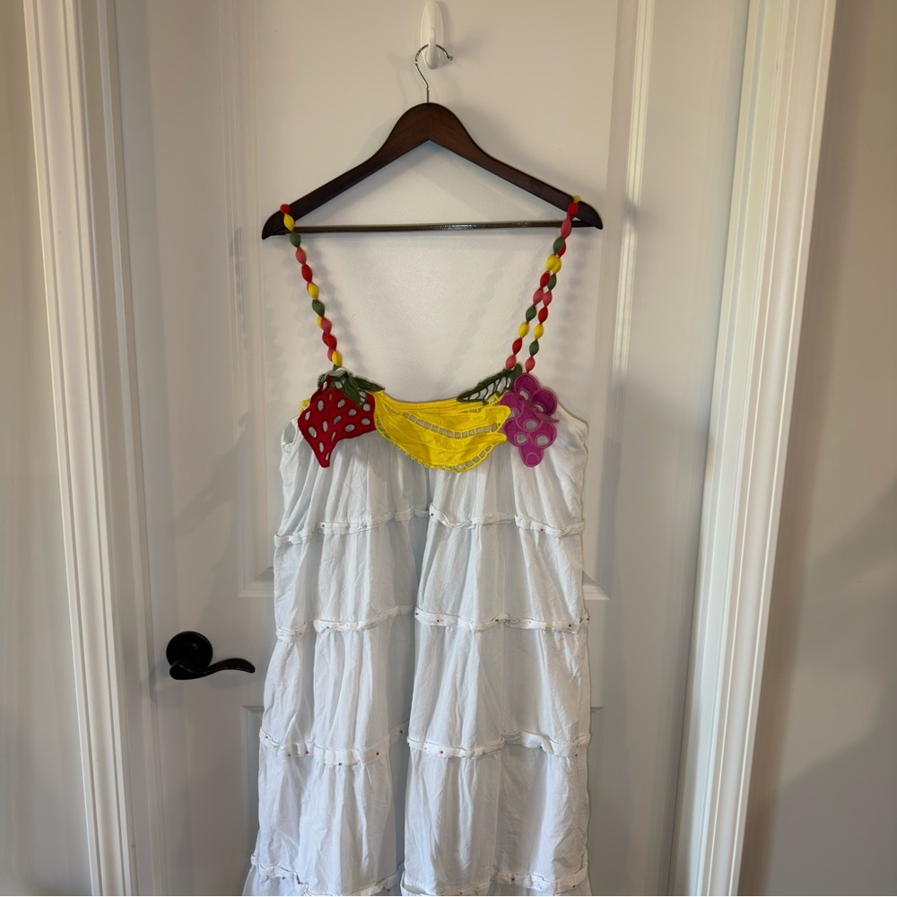 FARM Rio Fruits Richilieu Sleeveless Midi Dress - Picture 3 of 13